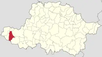 Poziția localității Semlac