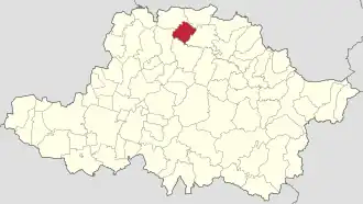 Poziția localității Șepreuș