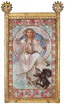 Slavia de Alfons Mucha (1908)