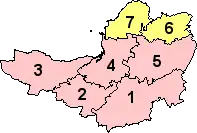 Poziția localității Somerset