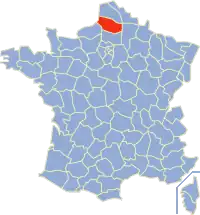 Poziția regiunii Somme