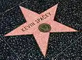 Steaua lui Spacey de pe Hollywood Walk of Fame