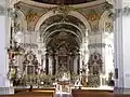 St. Gallen (Interiorul mănăstirii benedictine Sf.Gall)