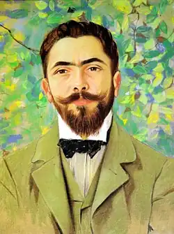 Portret de barbat - de Luchian