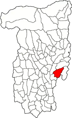 Poziția localității Stoilești