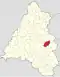 Localizare în cadrul județului