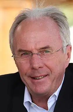 26 august: Sven-Göran Eriksson, antrenor suedez de fotbal
