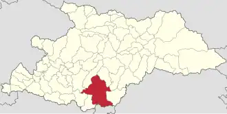 Poziția localității Târgu Lăpuș