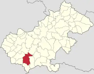 Poziția localității Tășnad