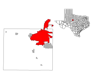 Abilene i Taylor County och Texas