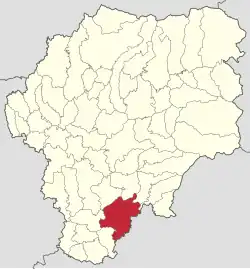 Localizare în cadrul județului