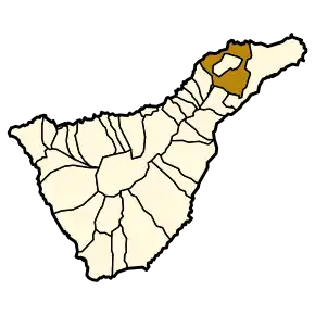 Poziția localității San Cristóbal de La Laguna