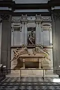 Mormântul lui Lorenzo de' Medici din Bazilica Sfântul Laurențiu, de Michelangelo, 1524