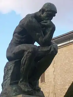 Auguste Rodin, Gânditorul, 1902, Musée Rodin⁠(fr)[traduceți], Paris