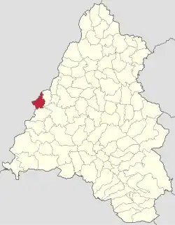 Poziția localității Toboliu