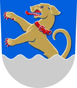 Stema fostei municipalități finlandeze Tottijärvi