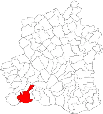 Poziția localității Turnu Măgurele