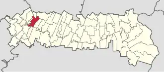 Poziția localității Urziceni