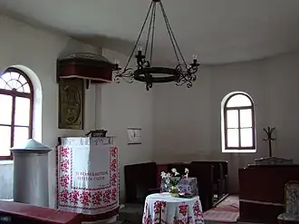 Biserica reformată (interior)