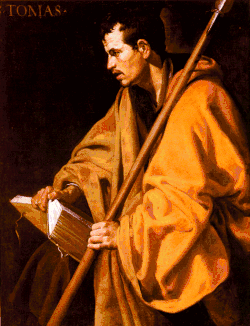 Apostolul Toma, de Diego Velázquez, c.1620