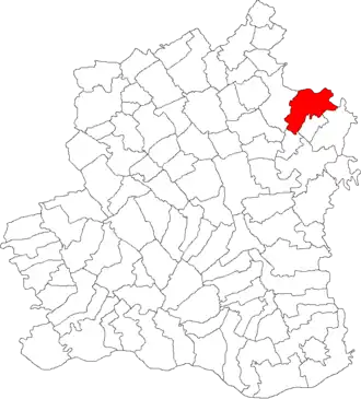 Poziția localității Videle
