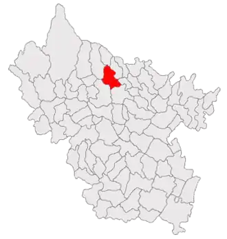 Poziția localității Vintilă Vodă