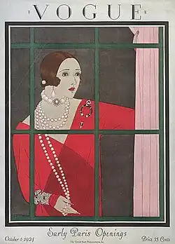 Coperta Vogue din 1 octombrie 1924