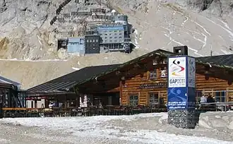 Restaurantul Sonn Alpin, sub Schneefernerhaus, 2010
