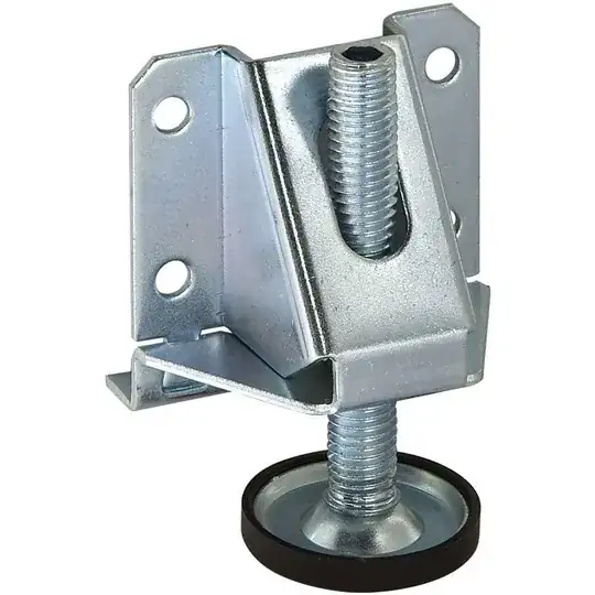 Side-Mount leveler Feet