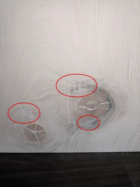 Filler on Wood Panel