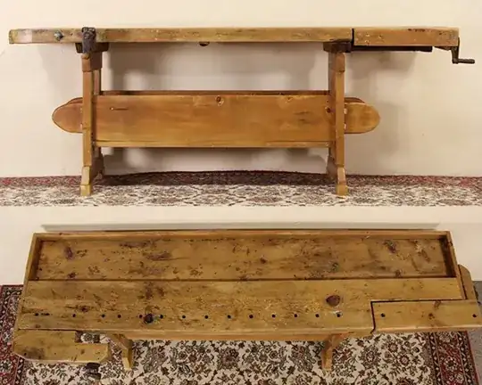 Pine workbench 3