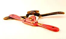 A pair of spokeshaves