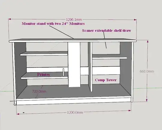 Screen grab with dimentions