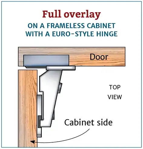 full overlay hinge