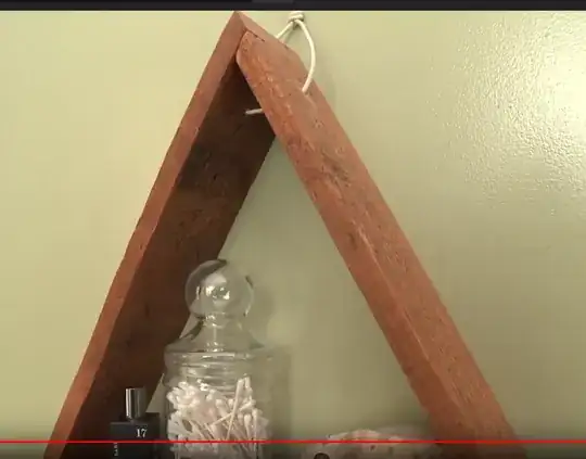 Triangular Shelf