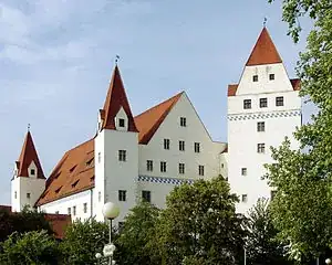 The New Castle in Ingolstadt