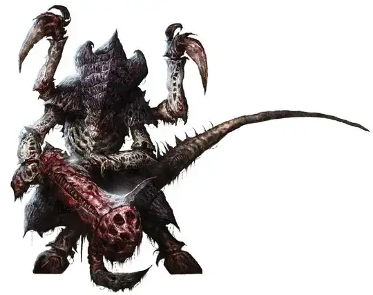 Your typical, friendly Tyranid Warrior