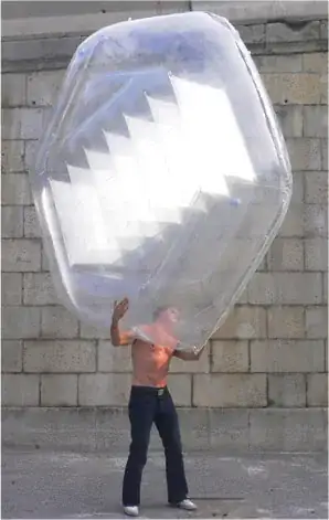 pneumocell inflatable element