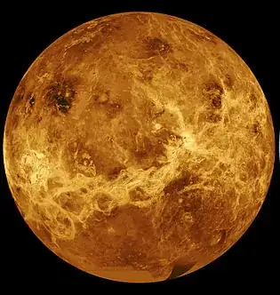 Picture of venus's surface