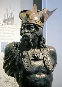 Bust of Gallic chieftain