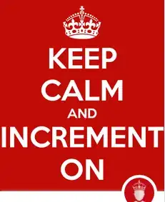 #Keep calm and do it incrementally