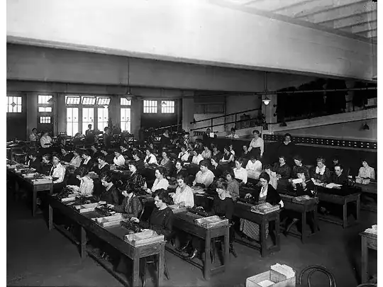 1930 era computer room