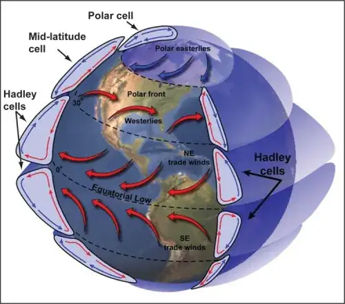 Hadley Cells on Earth