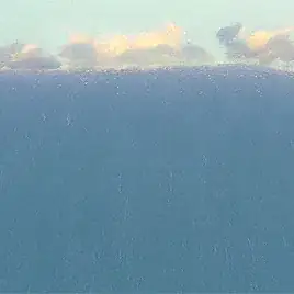 Giant wave from rotational libration