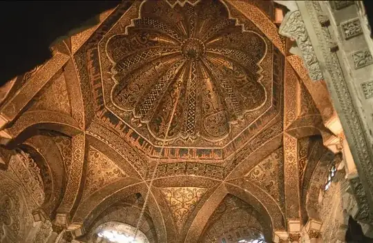 Golden Mosaics of Great Mosque in Corduba