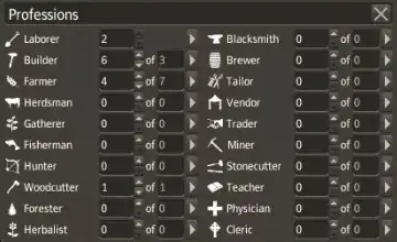https://banished-wiki.com/wiki/Professions