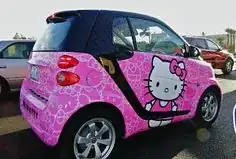 Hello Kitty Smart Car