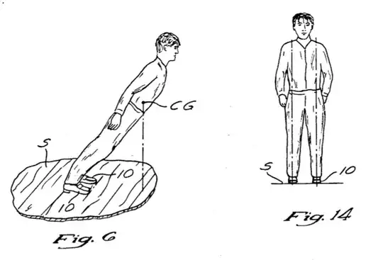 A system for allowing a shoe wearer to lean forwardly beyond his center of gravity by virtue of wearing a specially designed pair of shoes which will engage with a hitch member movably projectable through a stage surface.