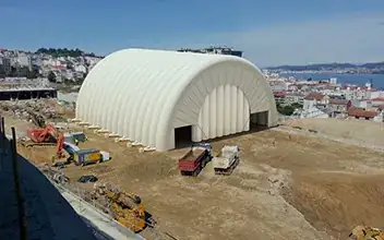 inflatable hangar
