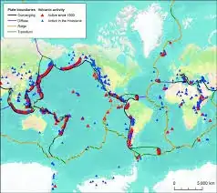 Map Of Volcanic Activity